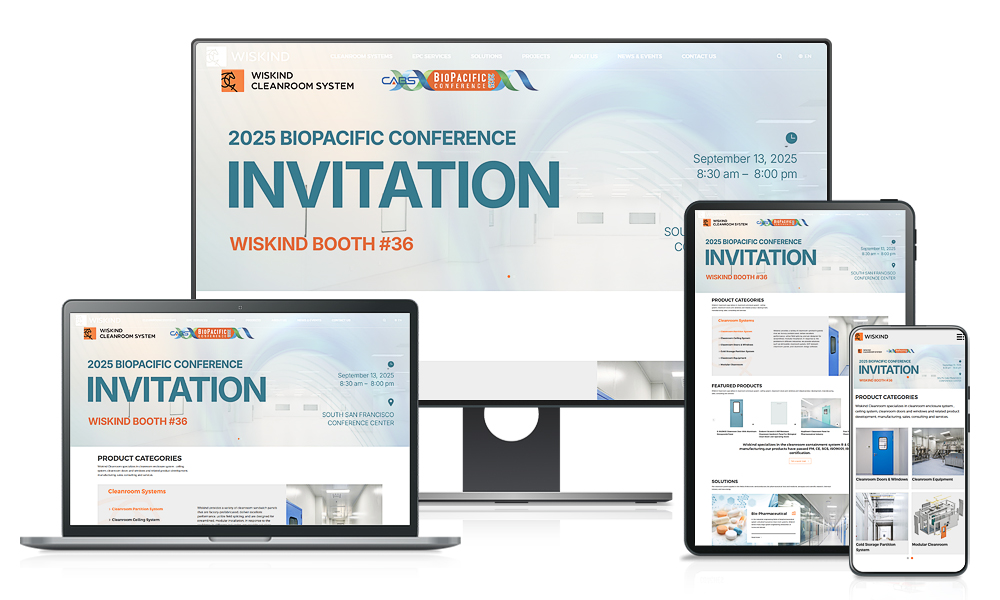 洁净室系统及解决方案网站建设成功案例