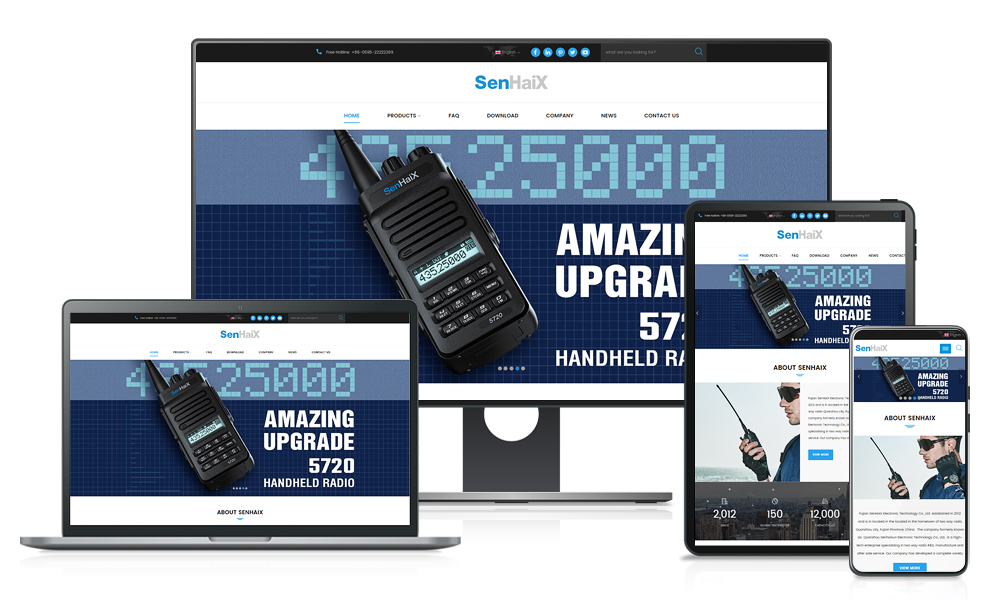 无线通信设备行业外贸网站内容运营成功案例