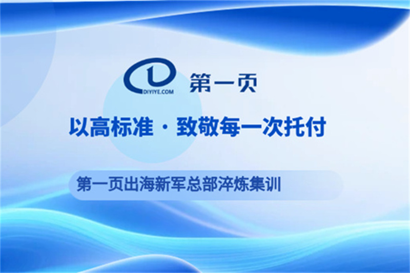 出海新军集训：以高标准，致敬每一次托付