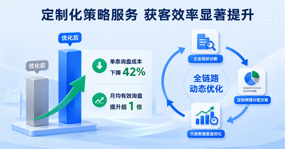定制化策略服务 获客效率显著提升