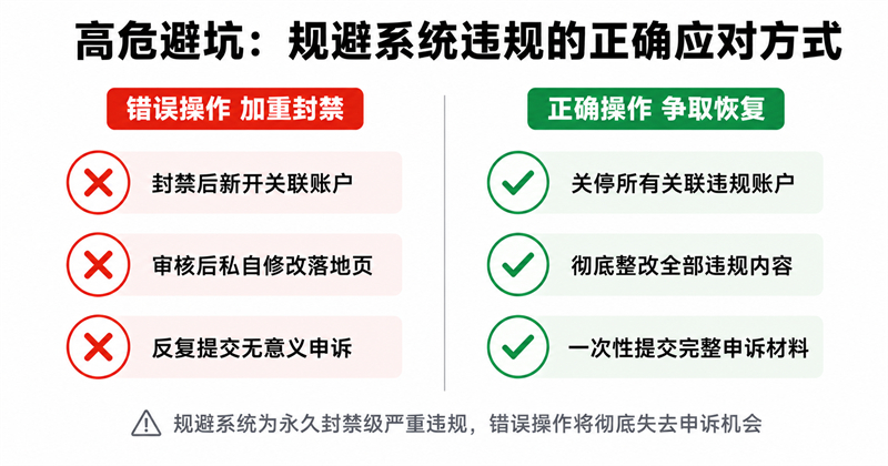 高危避坑：规避系统违规的正确应对方式