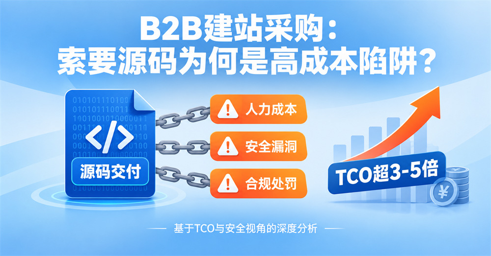 B2B 建站采购:索要源码为何是高成本陷阱? B2B 建站采购:索要源码为何是高成本陷阱?